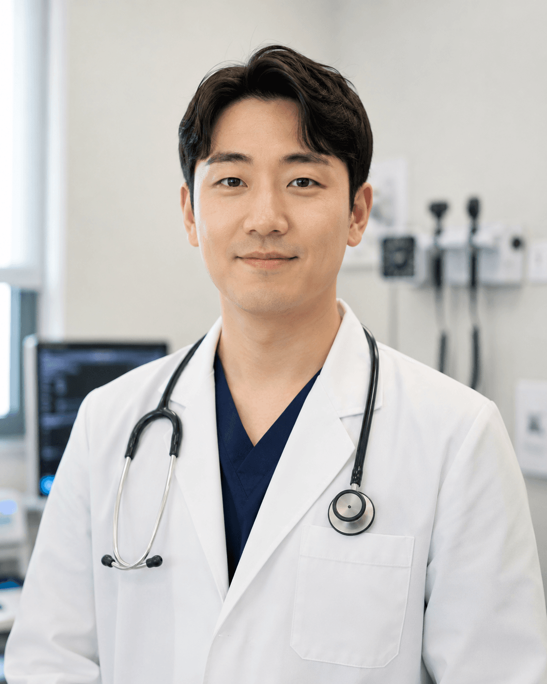 의사 가운 입은 내 모습